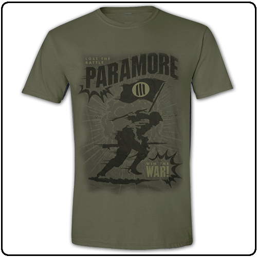 Paramore - Minefield (Green) (Slim Fit)