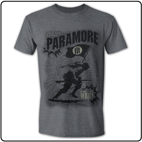Paramore - Minefield (Grey) (Slim Fit)
