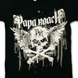 Papa Roach : Crossbones (2010 Dates Backprint)