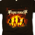 Papa Roach : Time for Annihilation (2010 Dates Backprint)