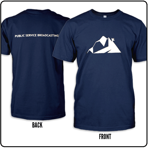 Public Service Broadcasting - Everest (Navy Blue)