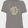 Phish : Distressed Logo (Grey)