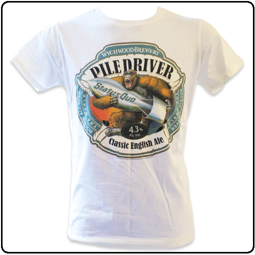 status quo piledriver t shirt