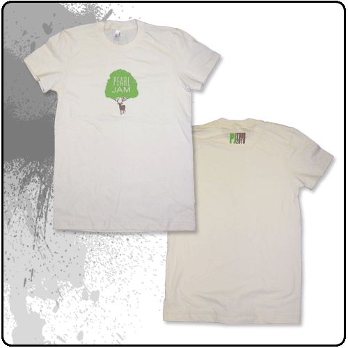 Pearl Jam - Dear Tree 2010 European Tour (Girls Cream)
