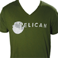 Pelican : Organic V-Neck Olive