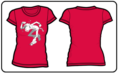 Pancake Mountain - Rufus Girls Kids (Red)