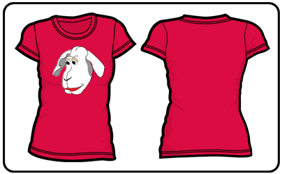Pancake Mountain - Rufus Head Girls Kids (Red)