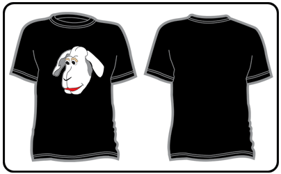 Pancake Mountain - Rufus Head Kids (Black)