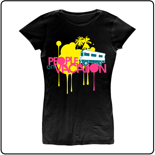 People On Vacation - Winnebago (Girls Black)