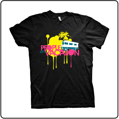 People On Vacation - Winnebago (Mens Black)