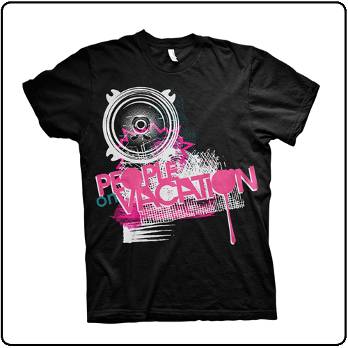 People On Vacation - Speaker - Black