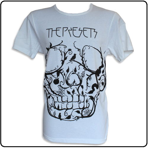 The Presets - Black and White Skull