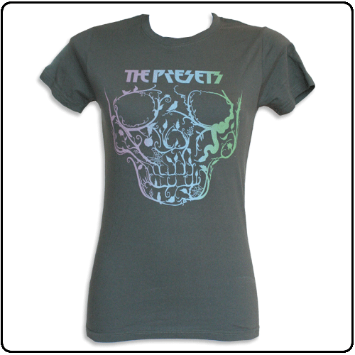 The Presets - Coloured Skull Charcoal