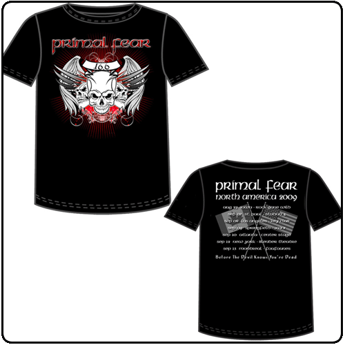 Primal Fear - Winged Skull Tour