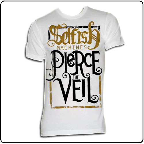 Pierce The Veil - Selfish Machines White