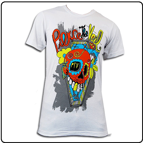Pierce The Veil - Day of The Dead White (XXL only)