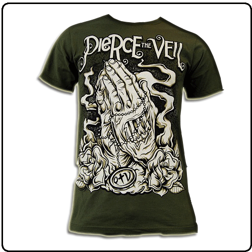 Pierce The Veil - Praying Hands Green