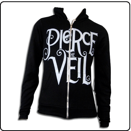 Pierce The Veil - New Logo Black Zip (XXL only)