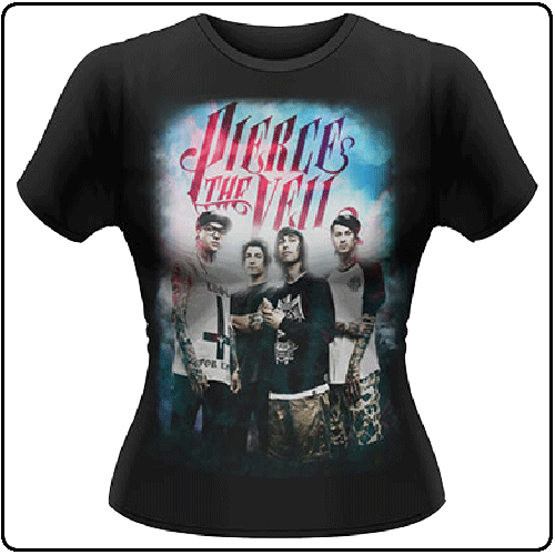 Pierce The Veil - Band (Womens Fitted)
