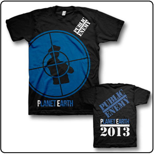 Public Enemy - Blue Planet Earth Logo