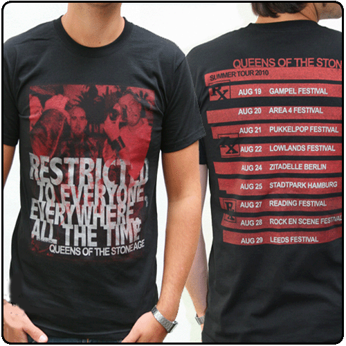 Queens Of The Stone Age - RX Tourshirt
