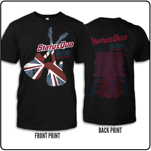 Status Quo - Made In Britain - World Tour (Black)