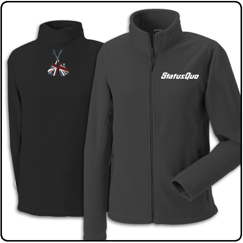 Status Quo - Grey Fleece (Ladies Sizes)