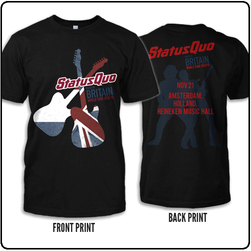 Status Quo - Made In Britain - Holland (Black)