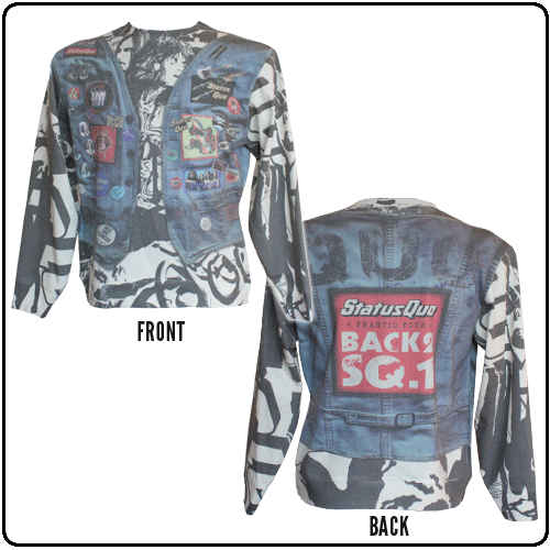 Status Quo - Sublimated Waistcoat Sweater