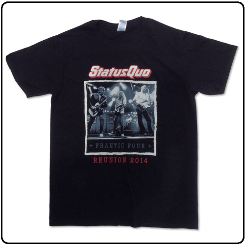 status quo frantic four t shirt