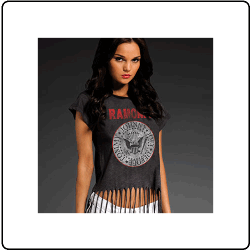 Ramones - Seal - Fringe Top (girls)