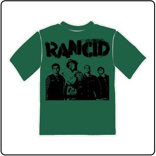 Rancid - Band Photo Tour Green