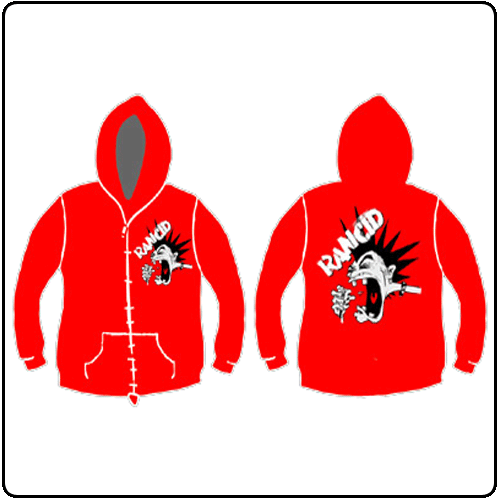 Rancid - Mohawk (Red) (Zip)