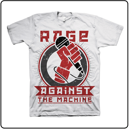 Rage Against The Machine - Revolution (White)