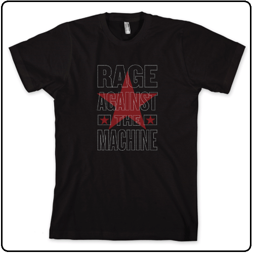 Rage Against The Machine - Stacked Star Logo