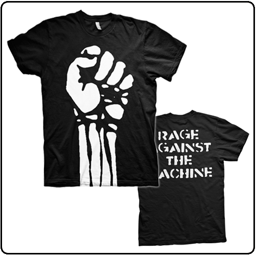 Rage Against The Machine - Large Fist Black