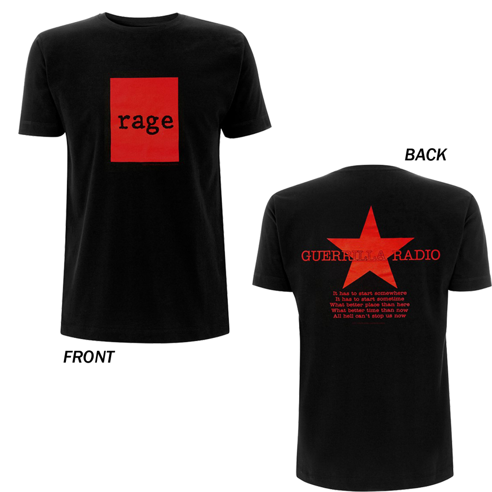 rage against the machine red star t shirt