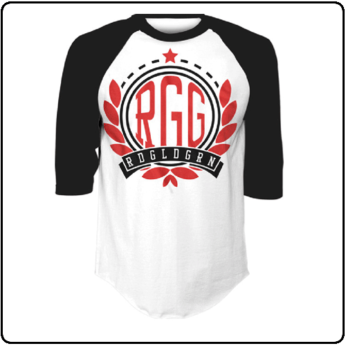 RDGLDGRN - White and Black RRG Logo