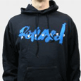 Refused : Blue Logo Pullover Hoodie
