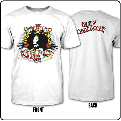 Rory Gallagher - Tattoo - White