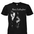 Rory Gallagher : Black & White Photo (Black)