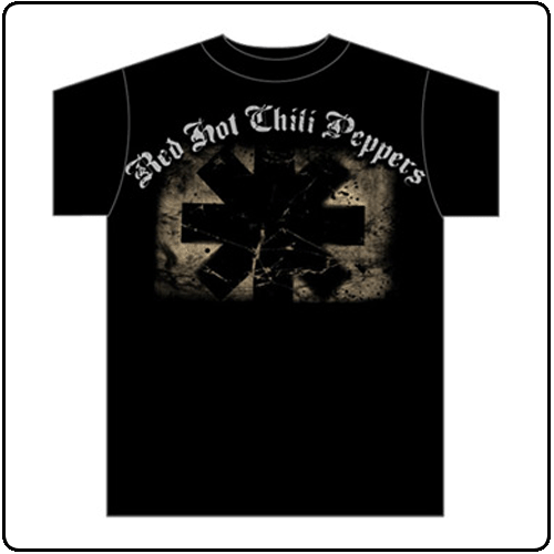 Red Hot Chili Peppers - Textured Rectangle