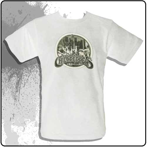Red Hot Chili Peppers - Circle (Light Grey) HALF PRICE