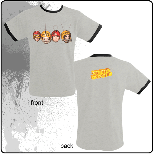 Red Hot Chili Peppers - Heads (Heather & Black Trim) HALF PRICE