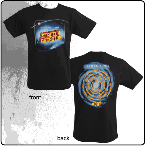 Red Hot Chili Peppers - Stadium Arcadium Cover Tour 2007 (Black)