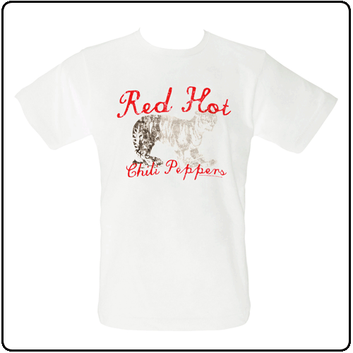 Red Hot Chili Peppers - Tiger (White) HALF PRICE