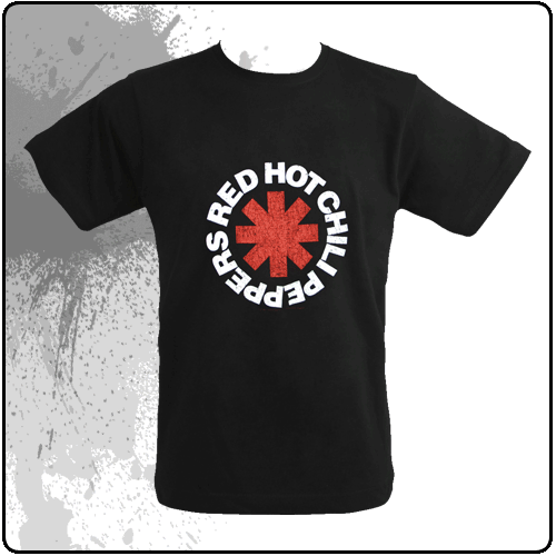Red Hot Chili Peppers - Red Asterisk (Black)