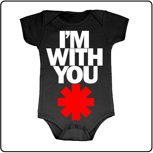 Red Hot Chili Peppers - I'm With You - Black Romper