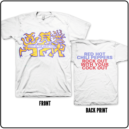 Red Hot Chili Peppers - Best Of The West (White)