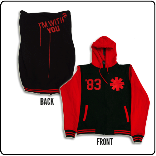 Red Hot Chili Peppers - Black - Red - I'm With You 83